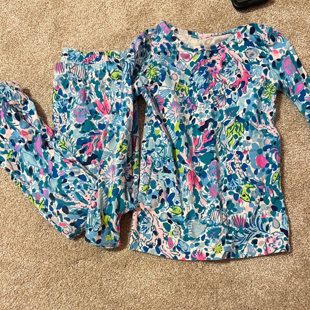 Girls Lilly Pulitzer Pajama Set